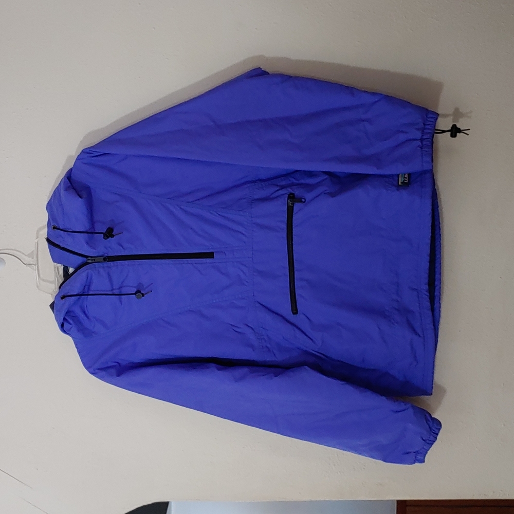 L.L. Bean Purple Pullover Anorak Jacket